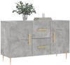vidaXL Sideboard Betongrau 100x36x60 cm Holzwerkstoff 828160 Bild 3
