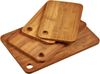 KESPER 59127 Schneidebrett 4er-Set aus Bambus / Schneidbrett Bild 1