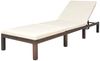 vidaXL Sonnenliege mit Auflage Poly Rattan Braun 42845 Bild 2