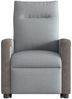 vidaXL Elektrischer Massagesessel mit Aufstehhilfe Hellgrau Stoff 3324105 Bild 5