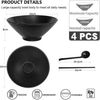 Greentainer Ramen Schüssel Set 40 OZ Suppenschüsseln Noodle Bowl Bild 2