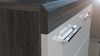 Kommode >Sandusky< in rauchsilber/weiß hochglanz - 80x85x37cm (BxHxT) Bild 5