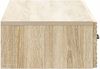 vidaXL Wandmontierter Beistelltisch Sonoma-Eiche 87,5 x 34,5 x 17 cm 898667 Bild 5
