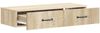 vidaXL Wandmontierter Beistelltisch Sonoma-Eiche 87,5 x 34,5 x 17 cm 898667 Bild 3