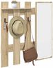 vidaXL Wandmontierter nachttisch Sonoma-Eiche 100 x 10 x 100 cm 874509 Bild 3