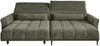 Komfort-Wohnlandschaft Lilly / Logan, Stoff, Grün, 277 x 108 x 179 cm Bild 2