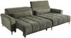 Komfort-Wohnlandschaft Lilly / Logan, Stoff, Grün, 277 x 108 x 179 cm Bild 3