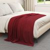 vidaXL Wohndecken 24 pcs Bordeauxrot 170 x 130 cm Fleece 42017109 Bild 3