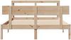 vidaXL Massivholzbett ohne Matratze 160x200 cm Kiefernholz 3305804 Bild 4