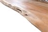 Esstisch Baumkante massiv Akazie natur 180 x 90 schwarz X-Gestell LUBIN 76509201 Bild 4
