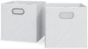 Faltbox Weiß 30 x 30 cm 2er Set Vicco