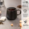 Moritz & Moritz SOLID Kaffeebecher 6er - Schwarz/Grau Bild 2