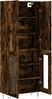 Highboard, BuffetSchrank, Büroschrank Räuchereiche 69,5x34x180 cm Holzwerkstoff Bild 4