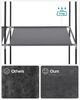 Songmics 'RYG085G02' Stoffschrank mit 6 Ablagen, grau, 45 x 105 x 168 cm Bild 4