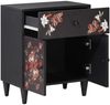 vidaXL Nachttisch Mehrfarbig 50 x 33 x 60 cm Massivholz Mango 4018711 Bild 2