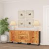 3-tlg. Sideboards Altholz Massiv Natur Bild 2
