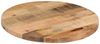 vidaXL Tischplatte Ø 60x2,5 cm Rund Raues Massives Mangoholz 370007 Bild 2