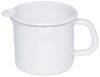 Riess Schnabel- Milchtopf Ø16cm 2 Liter Emaille Classic Weiss Bild 2