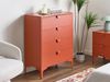 Kommode mit 4 Schubladen ARDURA Metall Goldbraun Bild 3