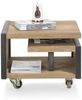Henders & Hazel Ecktisch Metalo Eiche Railway brown furniert Bild 3