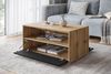 Home affaire Couchtisch Kenia (1-St), Rechteckiger Kaffeetisch, 90x55 cm, mit offenem und geschlossenem Fach Bild 4