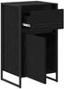 vidaXL Sideboard Schwarz Eichen-Optik 43 x 36 x 75,5 cm Holzwerkstoff 886582 Bild 5