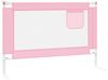 Kleinkind-Bettschutzgitter Rosa 100x25 cm Stoff Bild 4