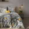 Estella Bio Mako Satin Bettwäsche 135x200 Celia salbei Blütenzweige grau 3425-532 Bild 5