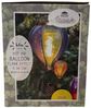 Coen Bakker LED Solarleuchte Hot Air Balloon, LED, amberfarben, Hängeleuchte Heißluftballon blau 12 LED 11x20 cm Bild 3