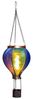 Coen Bakker LED Solarleuchte Hot Air Balloon, LED, amberfarben, Hängeleuchte Heißluftballon blau 12 LED 11x20 cm Bild 2
