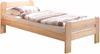 Ticaa Massivholzbett "Bert", FSC®-zertifiziert (Kiefer), Jugendbett, mit Lattenrost (90x200cm, 100x200cm, 140x200cm), ideal für das Kinder- und Jugendzimmer, Massivholz Bild 2