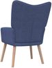 vidaXL Relaxsessel Blau Stoff [327923] Bild 5