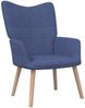 vidaXL Relaxsessel Blau Stoff [327923] Bild 2