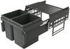NABER 8013400 Abfallsammler 27,5 (12+15,5) Liter COX® BASE 360 K/500-2 ohne Biodeckel, anthrazit, H 360 mm Bild 2