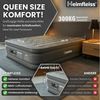 Heimfleiss® Luftmatratze selbstaufblasend 150x200 cm | Premium Luftbett 2 Personen | Schnell Aufblasbare Matratze ideal nutzbar als Gästebett & Camping Bett | Selbstaufblasbare Gästematratze mit Pumpe Bild 4