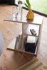 Beistelltisch 50 x 50 x 30 cm Holz Sonoma Design Anstelltisch Sofa, Couchtisch klein modern, Kleiner Wohnzimmertisch eckig, Sofatisch Ablagetisch hoch, Schmaler Tisch Wohnzimmer Bild 5
