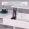 Relaxdays Aufklappbarer Couchtisch Bild 5
