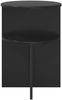 vidaXL Beistelltisch Schwarze Eiche Ø 39,5 x 55 cm Holzwerkstoff 8001020 Bild 5