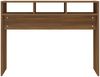 Konsolentisch, Beistelltisch, Konsole Braun Eichen-Optik 105x30x80 cm Holzwerkstoff Bild 5