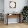 Konsolentisch, Beistelltisch, Konsole Braun Eichen-Optik 105x30x80 cm Holzwerkstoff Bild 3