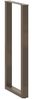 vidaXL Bartischbeine U-Form 2 Stk. Naturstahl 40x(110-111) cm Stahl 4013243 Bild 4