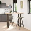vidaXL Bartischbeine U-Form 2 Stk. Naturstahl 40x(110-111) cm Stahl 4013243 Bild 2
