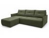 AX LIVING Ecksofa Damascus Grün mit Schlaffunktion Bettkasten Schlafsofa 212 cm links Bild 3