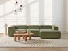 Linksseitiges Ecksofa ARDAL Cord Grün Linksseitig Bild 3