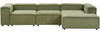 Linksseitiges Ecksofa ARDAL Cord Grün Linksseitig Bild 4
