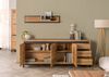 Sideboard Kernbuche 210x45x85 natur geölt VILLANDERS #152 Bild 4