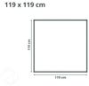 GFP Hochbeet Kräuter-Gemüse-Beet Aluminium CHRISTINA - 119x119x77cm - grün Bild 5