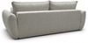 Selsey 'Zordo' 3-Sitzer Schlafsofa in Chenille mit Bettkasten, Graubeige Bild 5