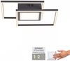 JUST LIGHT 14144-18 LED Deckenleuchte ASMIN eckig schwarz 3000K Bild 4