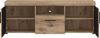 Wohnwand >Grano< (3-teilig) in Viking Eiche Dekor - 215x195x41 (BxHxT) Bild 5